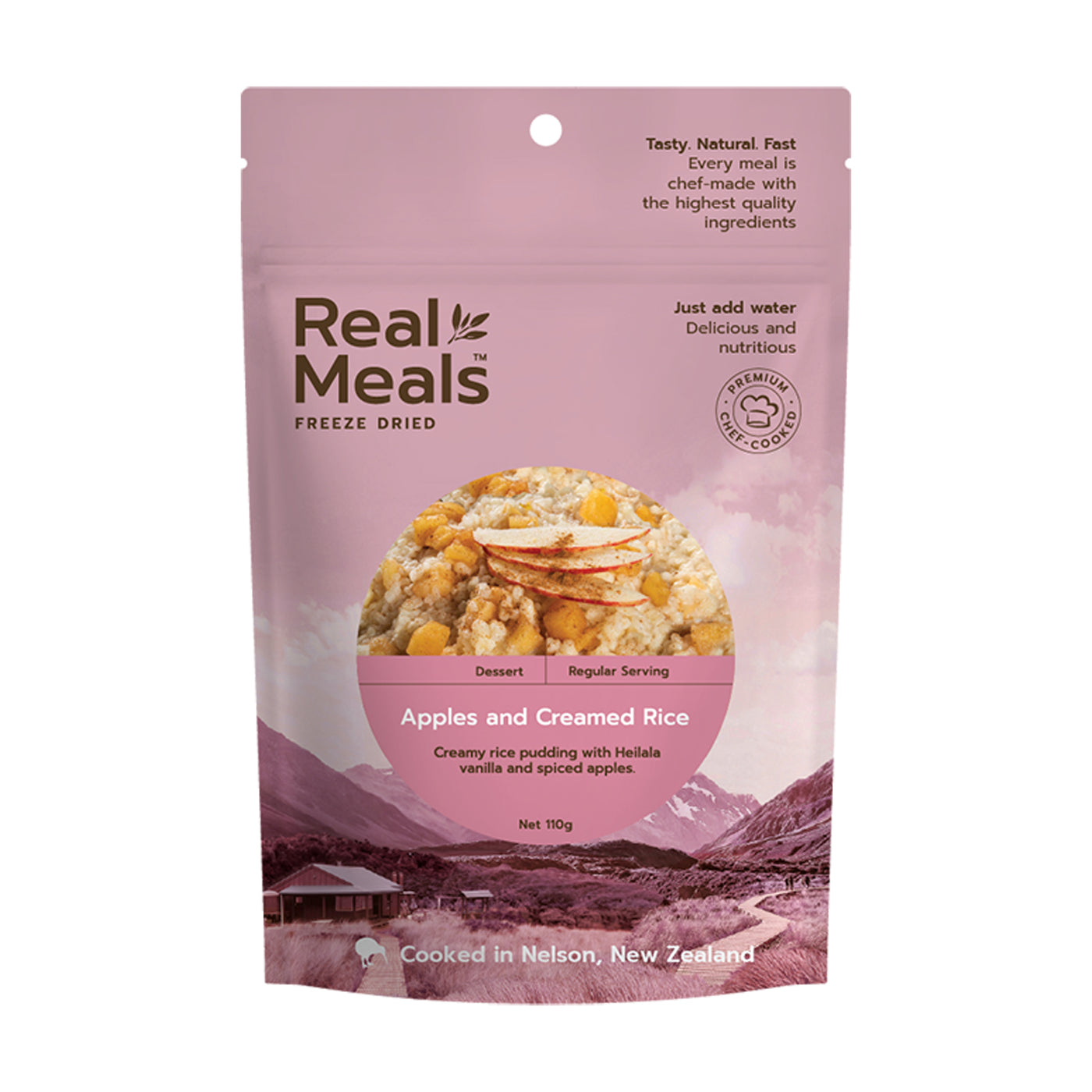 REAL MEALS - APPLES AND CREAMED RICE