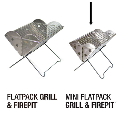 UCO - FLATPACK PORTABLE GRILL & FIREPIT