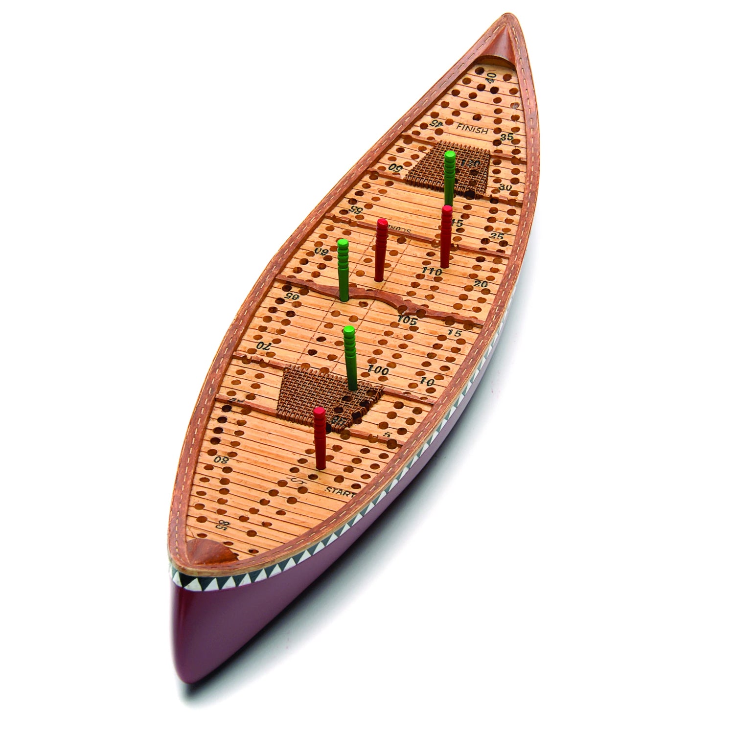 GSI - CANOE CRIBBAGE BOARD