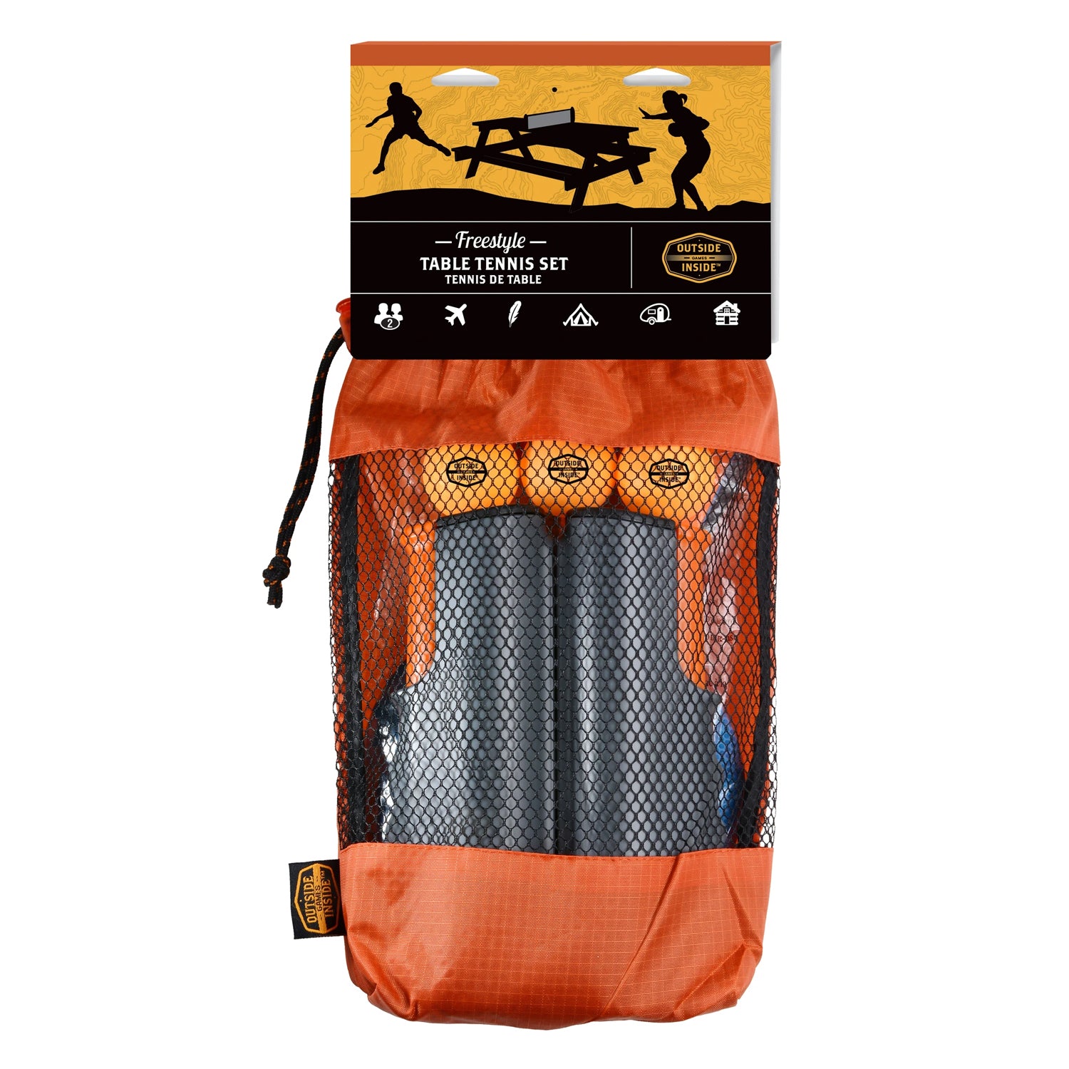 GSI - BACKPACK TABLE TENNIS SET