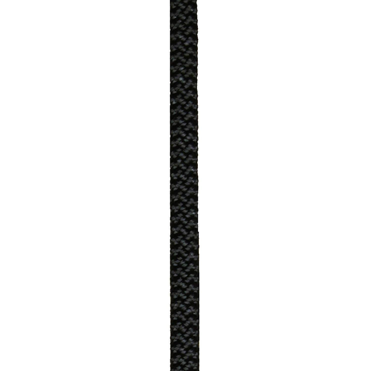 BLUEWATER - STATIC NYLON CORD 8MM Black - Outdoor eStore Australia - outdoorestore.com.au